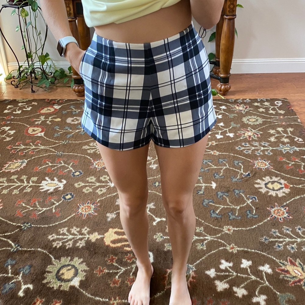 Finders Keepers Plaid shorts